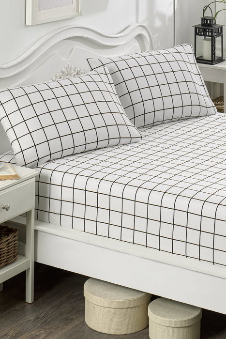 L'essentiel linge de maison Juego de sábanas Artus - Negro